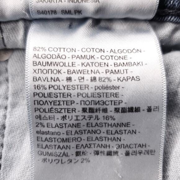 Levi's 541 Jeans Mens 32x32 Blue Dark Wash Faded Tapered Leg Stretch Denim Y2K - Picture 11 of 13